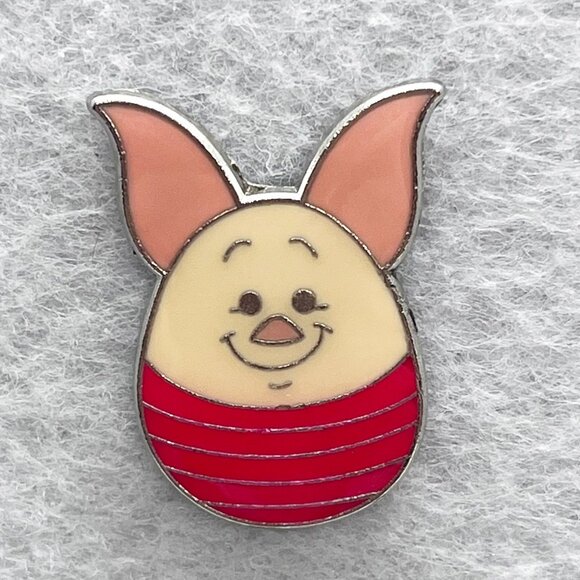 🔮 5/$25 Disney‎ Winnie the Pooh Piglet Easter Egg Pin - Picture 1 of 2
